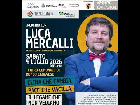 Copertina del video Luca Mercalli a Ronco