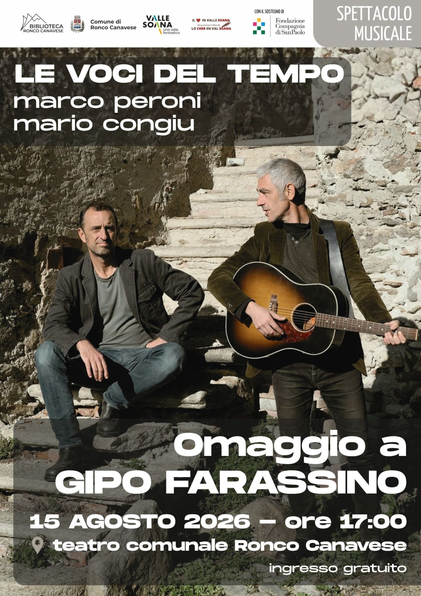 Immagine di LE VOCI DEL TEMPO - OMAGGIO A GIPO FARASSINO