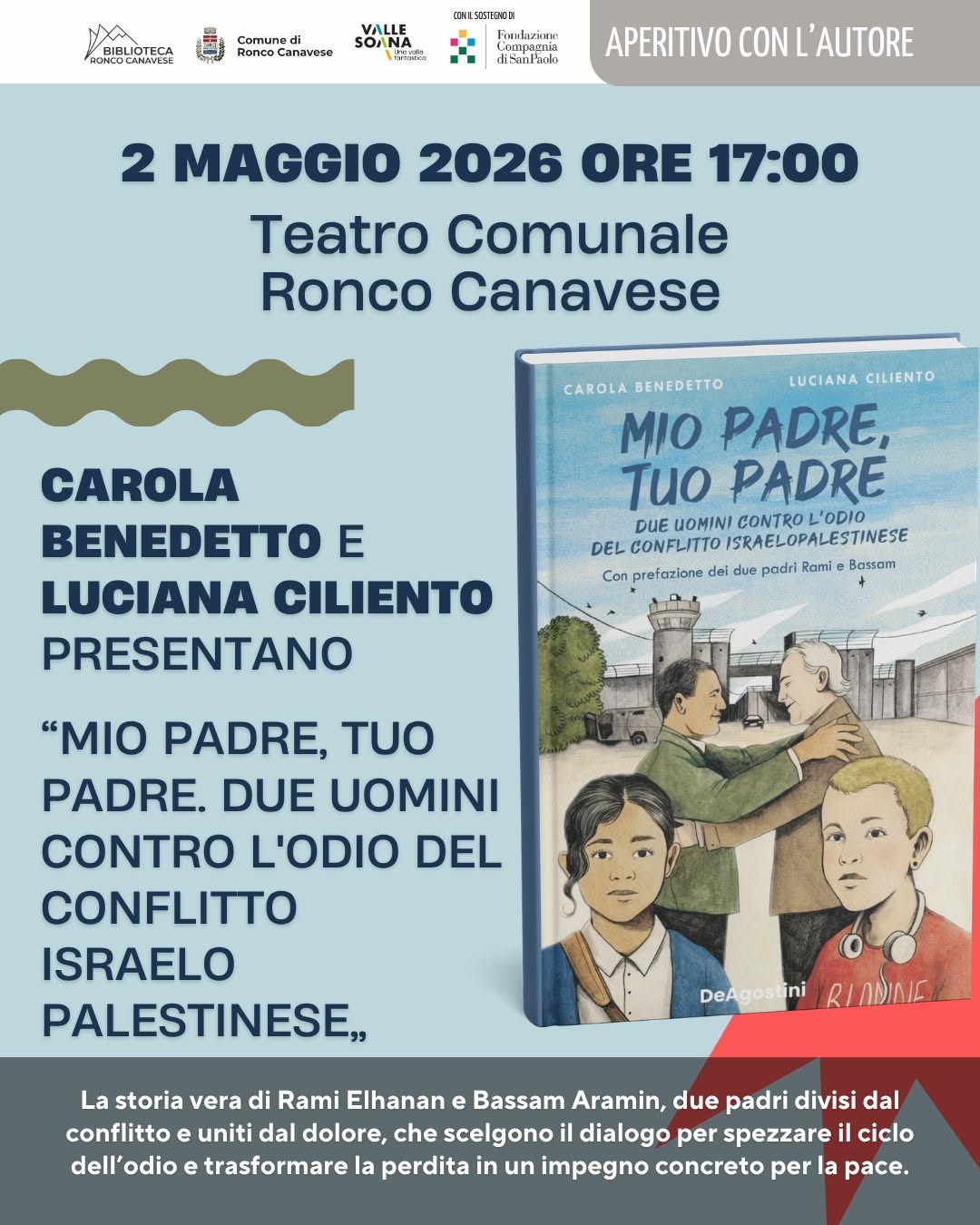 Immagine di Mio padre, tuo padre. Due uomini contro l’odio del conflitto israelo-palestinese