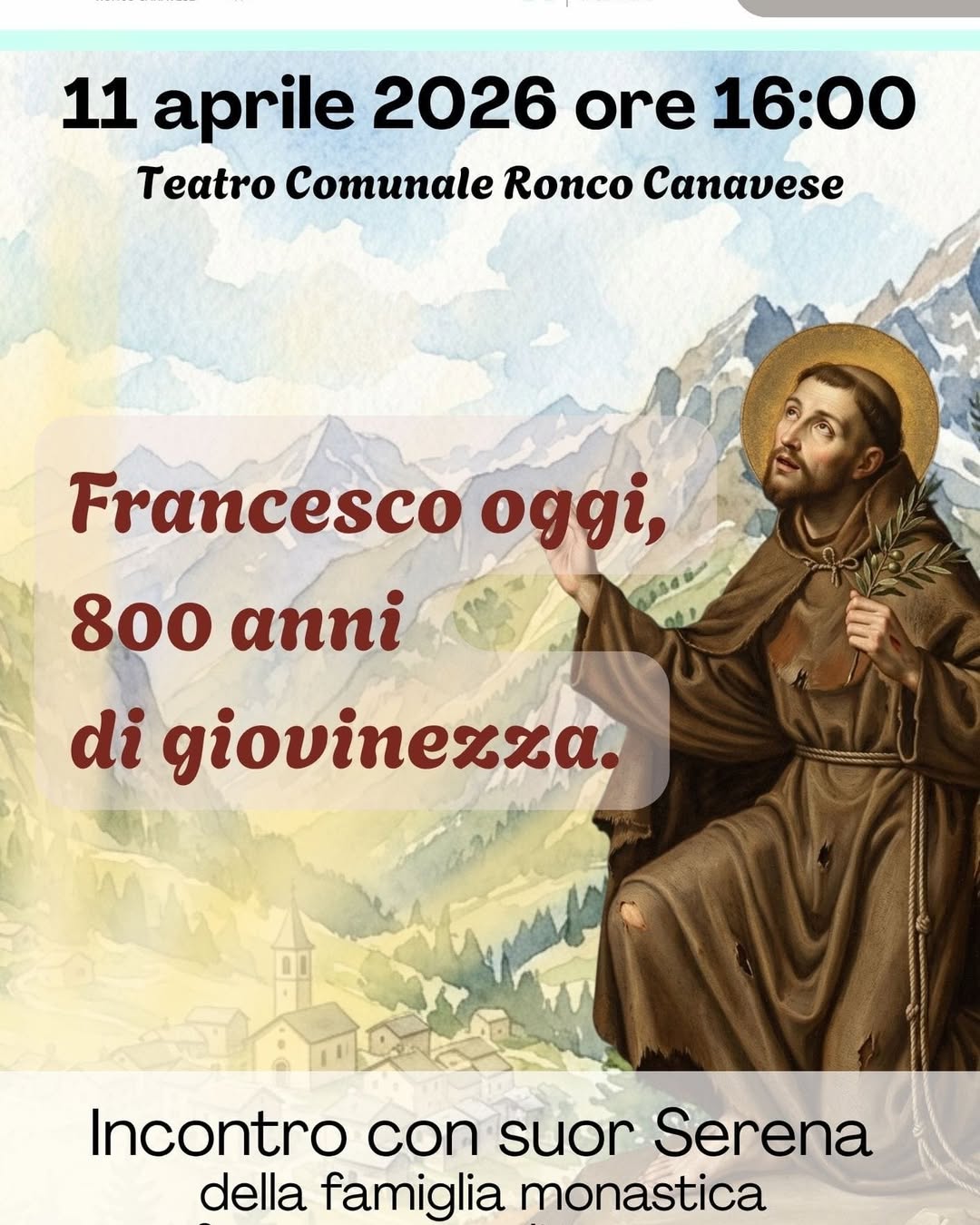 Immagine di Francesco oggi, 800 anni di giovinezza