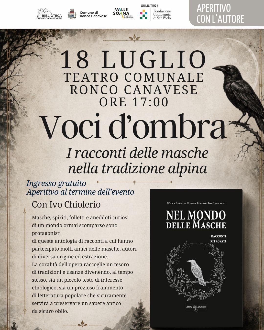 Immagine di Voci d'ombra, i racconti delle masche nella tradizione alpina