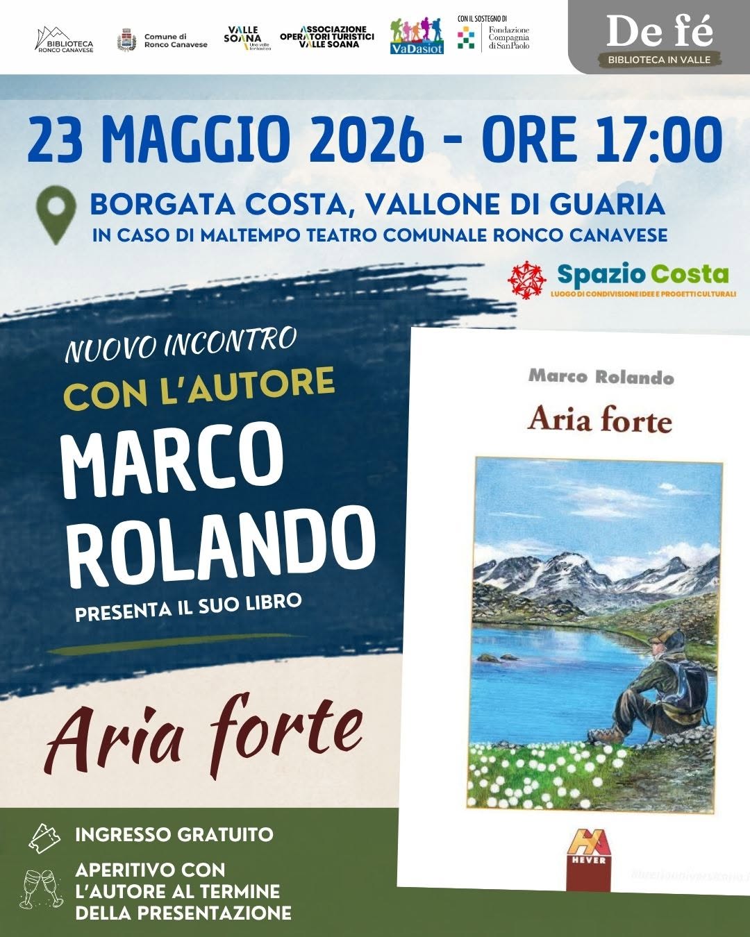 Immagine di Aria forte di Marco Rolando
